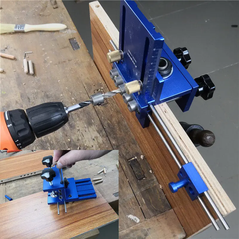 Модернизированная дюбелирующая направляющая для сверления DIY Набор