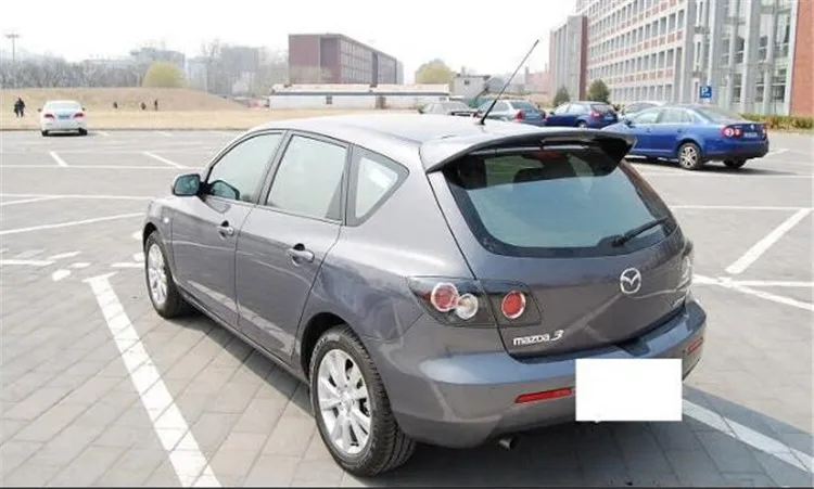 Спойлер для хэтчбека Mazda 3 спортивный высококачественный спойлер из АБС пластика