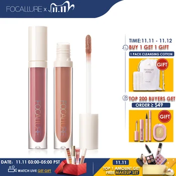 

FOCALLURE PLUMPMAX Nourise Lip Glow High Shine&Shimmer Glossy Lips Makeup Non Sticky Plumping Lip Gloss