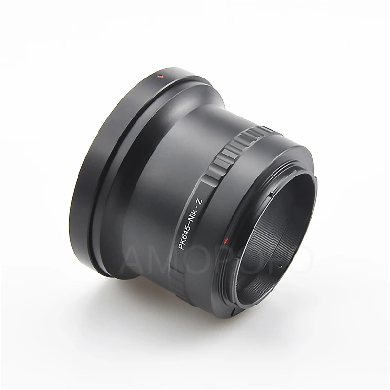 Адаптер для объектива PK645 для Nikon Z, совместимый с Pentax 645(P645), крепление для зеркальных объективов и крепление для зеркальных камер Nikon Z Z7