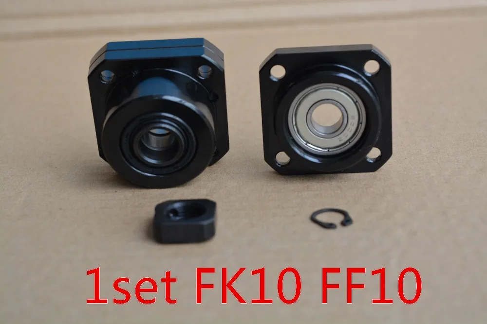 

SFU1204 шариковый винт поддержка FK10 и FF10 подходит для использования шариковый винт 12 мм 1204 шариковый винт Торцевая поддержка cnc 1 комплект