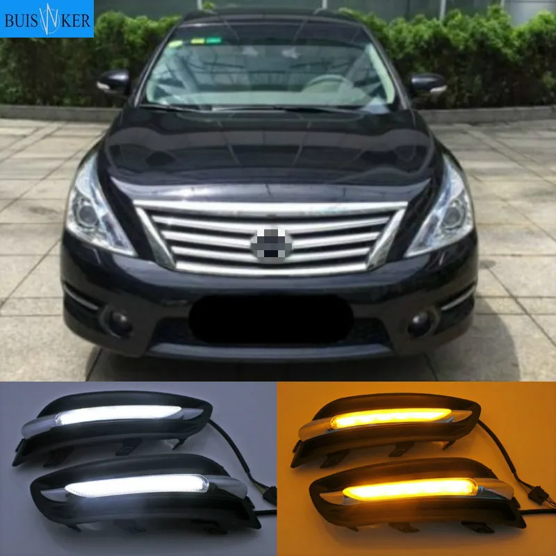 

Дневные ходовые огсветильник для Nissan Teana J32, 2011, 2012, 1 пара, 12 В
