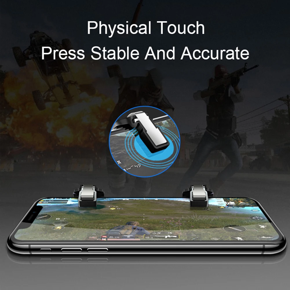 Игровой триггерный контроллер для PUBG геймпад Aim Fire Shooter кнопочный джойстик для Android iPhone IOS huawei samsung S10 5G