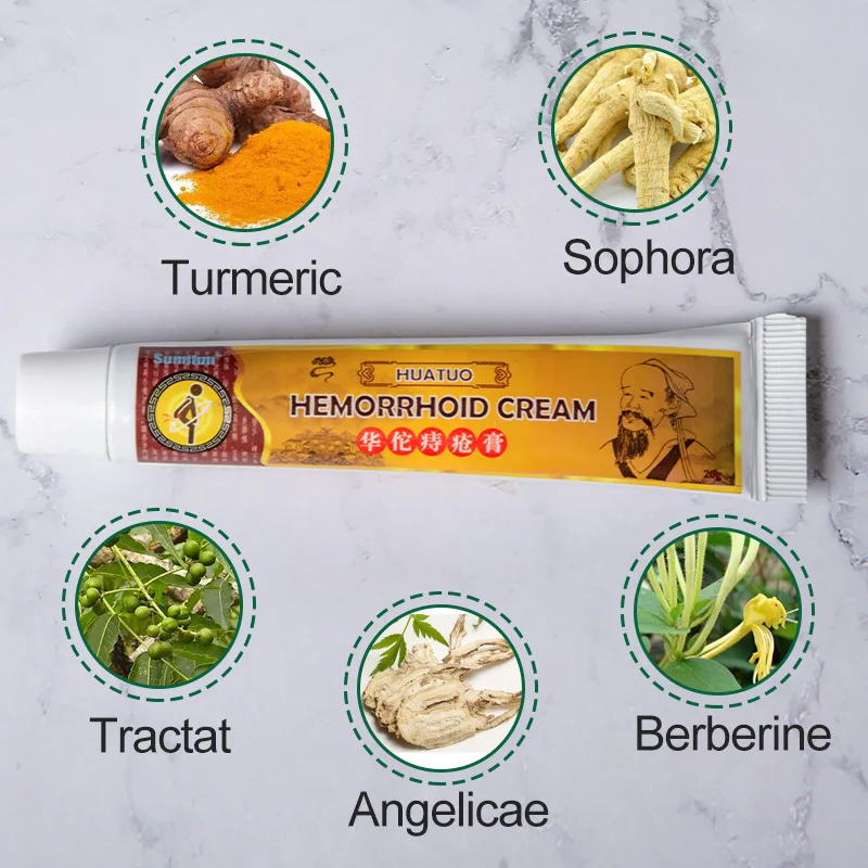 Sumifun Soft Eczema Cream and Tubes Hemorrhoids Ointment Painkiller 100% Original Chinese Cream Anal Fissure Medical Plaster