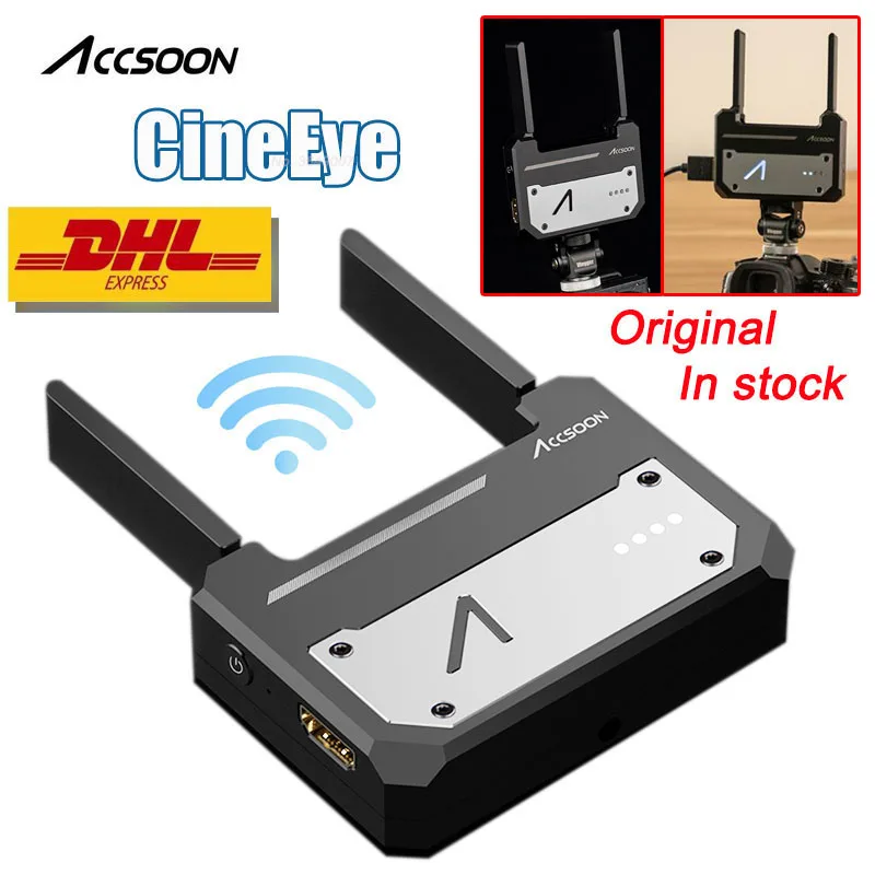 В наличии Accsoon CineEye беспроводное устройство передачи 1080P Mini HDMI видеопередатчик