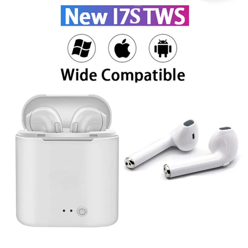 Беспроводные наушники i7s TWS 3D Bluetooth 5 0 на базе Android гарнитура для Xiaomi Mi 9T One Plus 7 Pro 6 6T +