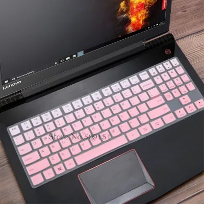 Gradient Pink 17,3 дюймовые чехлы на клавиатуру для lenovo Legion Y920 Y920-17IKB 17IKB Y730 Y740 17 дюймовые силиконовые защитные чехлы на клавиатуру - Цвет: Gradient Pink
