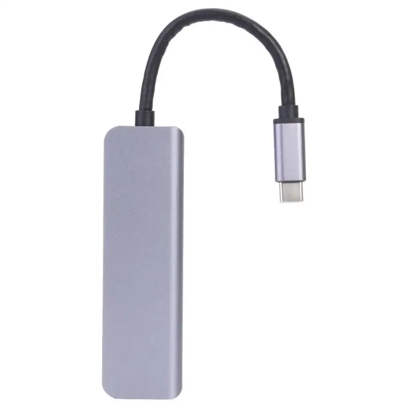 5 в 1 USB C концентратор к хабу 2 USB/HDMI 4 K/2 type-C адаптер для ноутбука док-станция type C Usb разветвитель