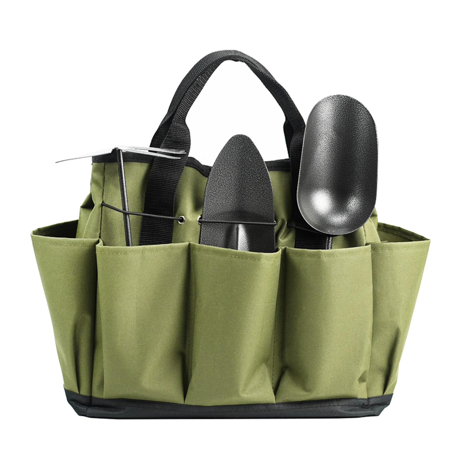 Deluxe Garden Tool Storage Bag and Home Organize Housolution Gardening Tote Bag 
