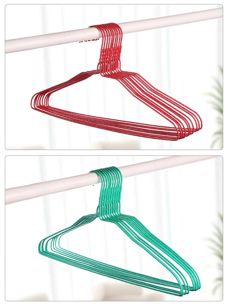 

Practical Non Slip Plastic Hanger for Clothes Drying Rack Hangers Household Storage Organizer Clothing Rack Garment Laundry Rack