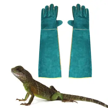 

Reptile Handling Gloves Bite Proof Snake Lizard Wild Animals Protection Gloves