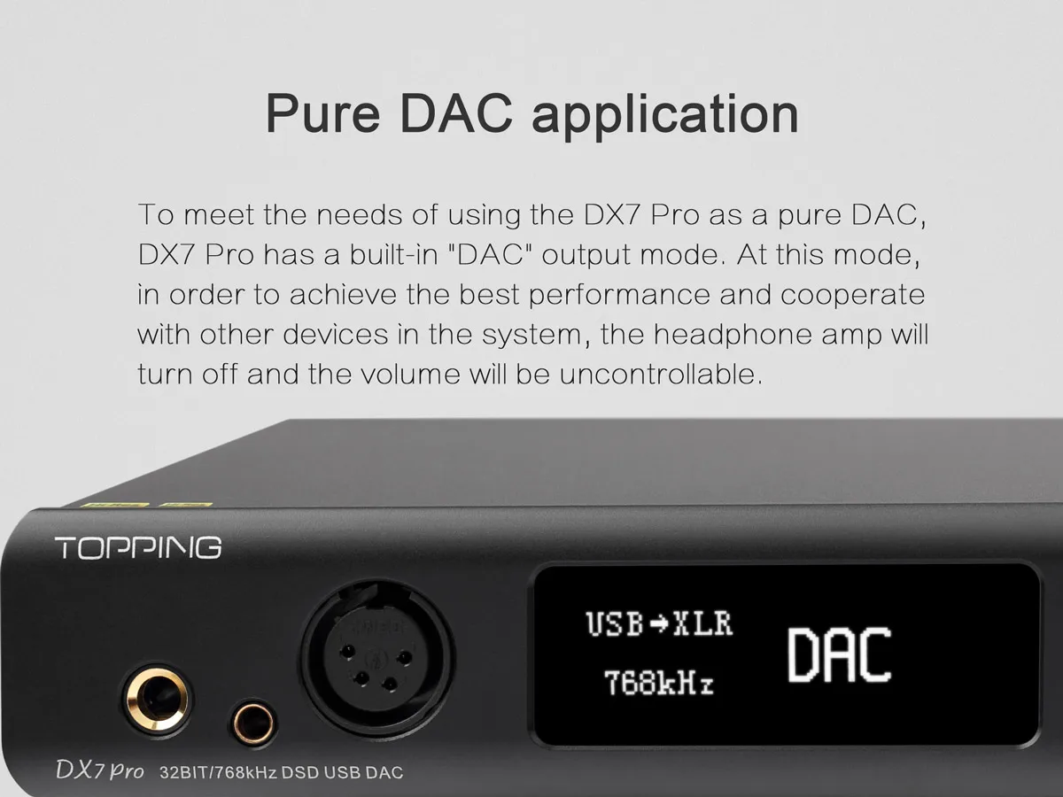 Топ DX7 Pro ES9038PRO поддержка DSD1024 32 бит 768 кГц Bluetooth 5,0 LDAC Hi-Res аудио ЦАП и усилитель для наушников