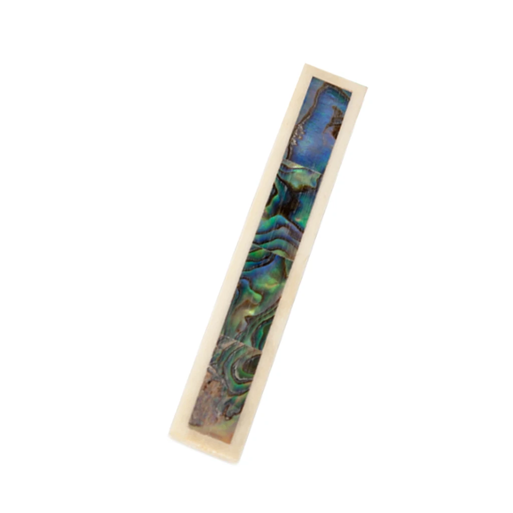 Durable DIY Buffalo Bone Shell Classical Guitar Bridge Tie Block Inlay Luthier Tool