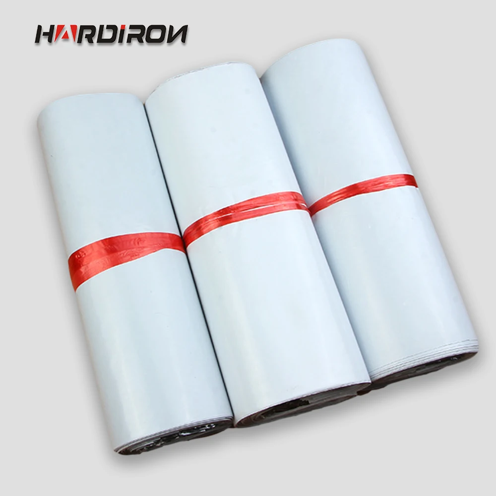 HARDIRON белая Курьерская сумка самоклеющиеся поли почтовые белые полиэтиленовые