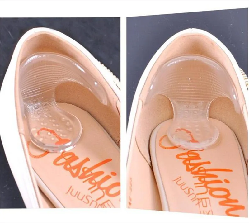 1pair 1 пара, стельки, вставки, пятка, сзади, дышащие, противоскользящие, на высоком каблуке, для захвата обуви, можно разрезать, новые аксессуары для обуви - Цвет: 1pair