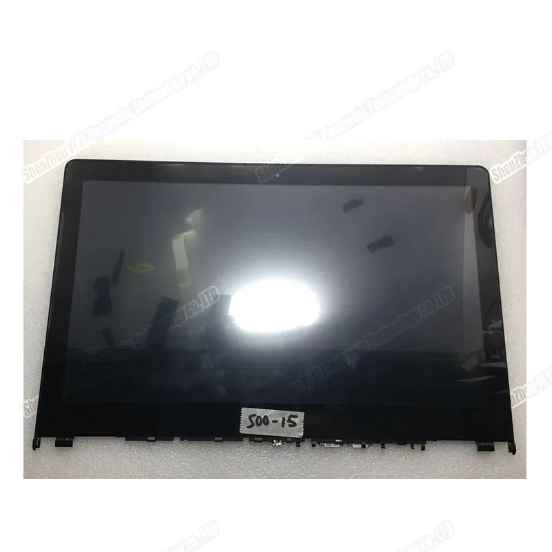 Display Lcd Touch Screen Digitador Assembléia para Lenovo Yoga 500 15 50015isk 80r6 15ibd 80n6 15ihw 5d10j91257 5d10j91255 15.6 - Imagem 3