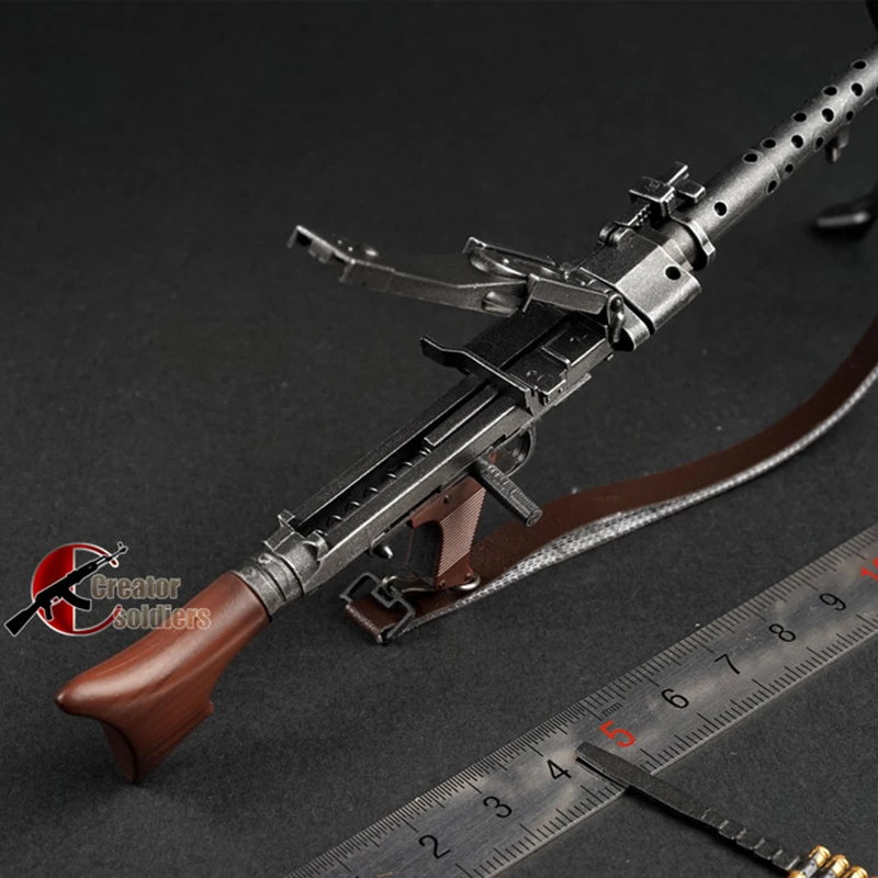 1/6 1:6 MG42 АВТОМАТИЧЕСКАЯ ВИНТОВКА Сборная модель ружья сборка пластиковое оружие для 1/6 Солдат Военные строительные блоки игрушка для мальчика