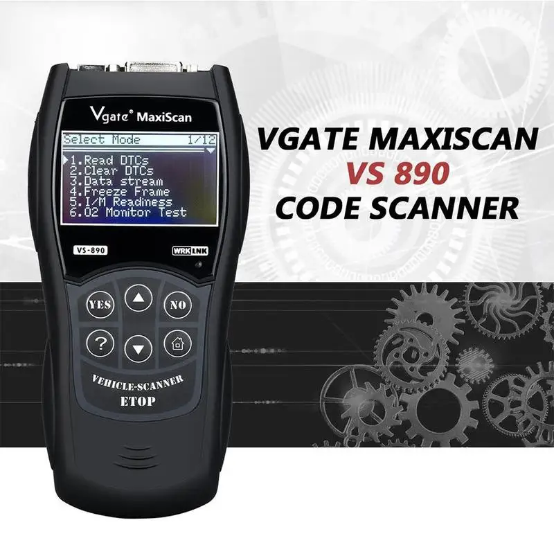 13 языков сканер автоматический диагностический сканер OBD2 Vs890 диагностическая функция Obd Автомобильный сканирующий инструмент сканер Автомобильный сканер полный M5G1