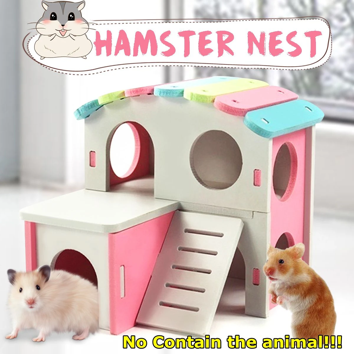 Pet Castle Toy Pet House Viewing Deck Ladder Pet Products 1 Pc Hamster House Hamster Nest Wooden Seesaw Terrariums Aliexpress Pet Castle Toy Pet House Viewing Deck Ladder Pet Products 1 Pc Hamster House Hamster Nest Wooden Seesaw Terrariums Aliexpress