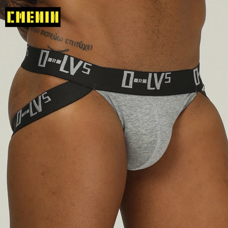 Сексуальное мужское нижнее белье с бандажом трусы cueca мужские стринги и