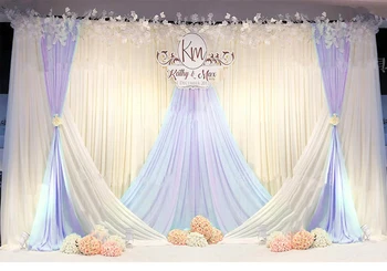 

3×3M Fashion New Wedding Backdrop Curtain For Wedding Event Decoration Party Background Curtain