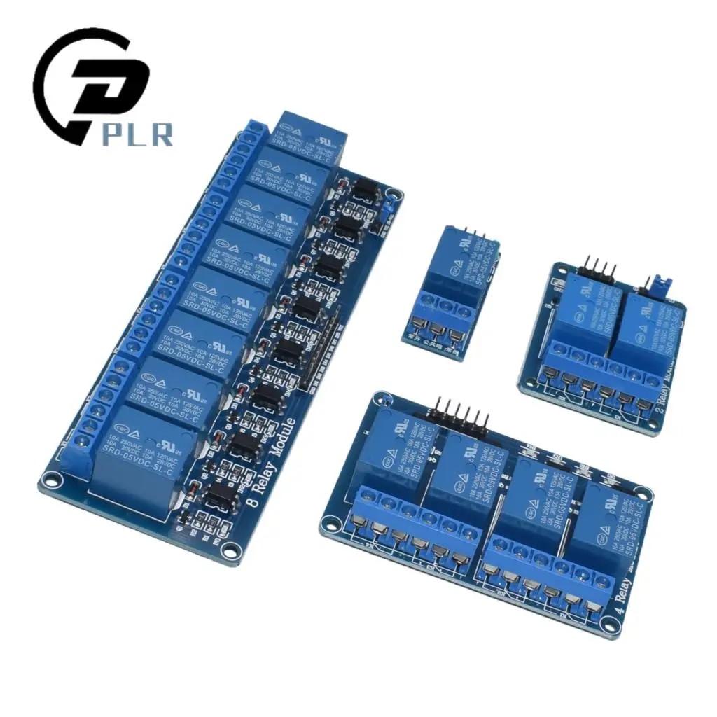 

5v 1 2 4 8 channel relay module with optocoupler. Relay Output 1 2 4 8 way relay module for arduino