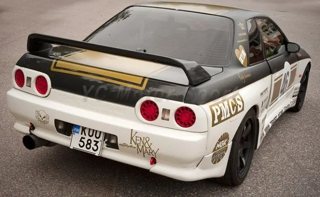 1989-1994 Nissan Skyline R32 GTS GTR OEM Style Trunk CF (13)