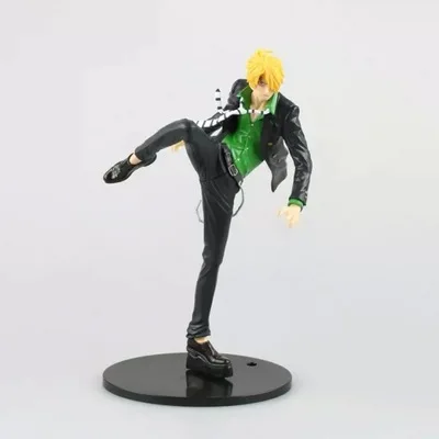 

Anime Garage Kit One Piece Modeling King the Battle over the Dome Wind Leg Sanji Garage Kit Decoration Model