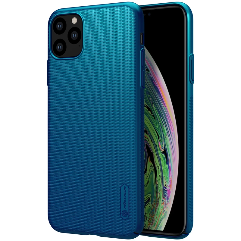 Для iPhone 11 Pro Max чехол для телефона NILLKIN матовый Жесткий Чехол для ПК для iPhone 11 Pro задняя крышка подставка для телефона