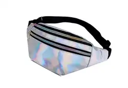 Лазерный прозрачный кошелек женская сумка-мессенджер спортивная сумка для бега многофункциональная сумка из искусственной кожи большой