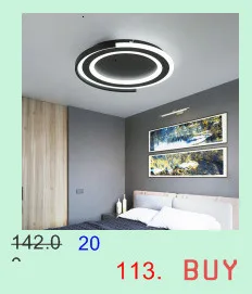 Chandelierrec современный детский комната светодиодный Потолочные светильники AC85 ~ 265 V сердце потолочного типа лампы Главная светильники для