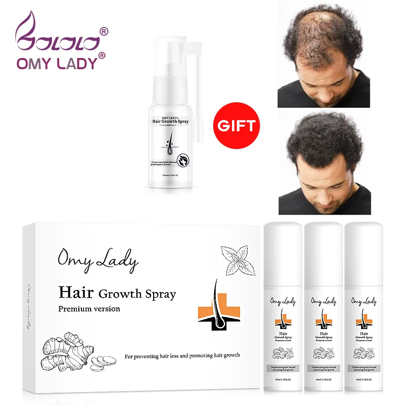 OMY LADY Hair Growth Spray Anti Hair Loss Products Natural With No Side