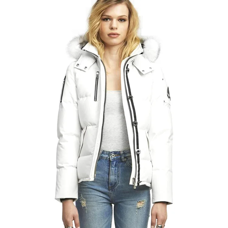 Канадский теплый пуховик с ножницами ветрозащитный Теплый женский Корейская