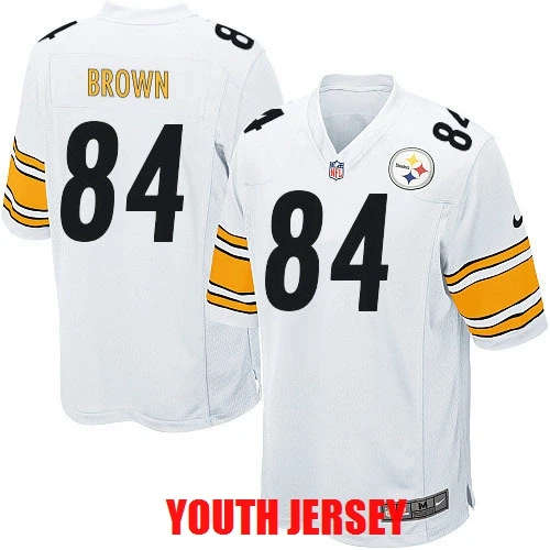 COLOR AS PHOTO SHOWN Питтсбург Бен роэтлисбергер Антоний коричневый Трой Polamalu Le'Veon Bell Jerome Bettis Martavis Bryant для молодежных детей Джерси - Цвет: COLOR AS PHOTO SHOWN