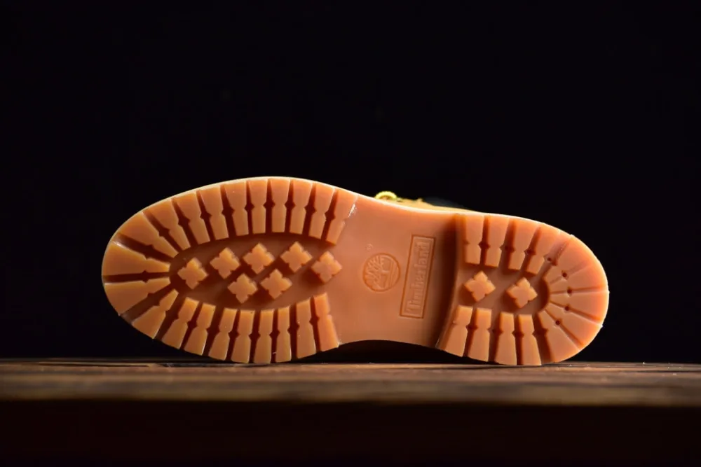 TIMBERLAND оригинальные мужские Премиум водонепроницаемые ботильоны, мужские уличные Прочные ботинки из натуральной коровьей кожи желтого цвета A1R7Y