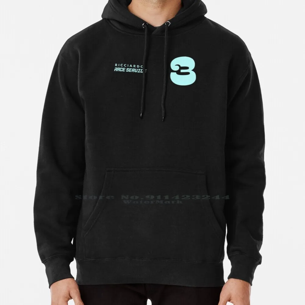 Daniel Ricciardo All Good / All Ways ( Seafoam/Purple) Felpa Con Cappuccio 6Xl Cotton Daniel Ricciardo Daniel Ric Ric3 Dr3 Honey