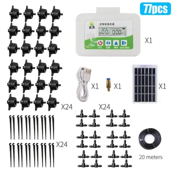 

Irrigation Timing Device 77pcs ABS Water Timer Intelligent Watering Timer Waterproof Water Pipe Timer Faucet Timer Botany