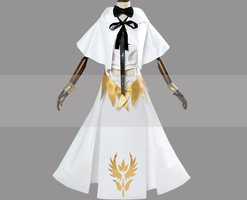 Customize Fate/Grand Order Lancer Valkyrie Ortlinde Hildr Thrud Cosplay Costume Outfit