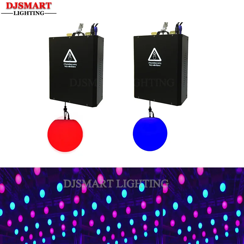Djsmart Guangzhou поставщик 0-6 м волновой эффект кинетическое освещение 30 см RGB красочный
