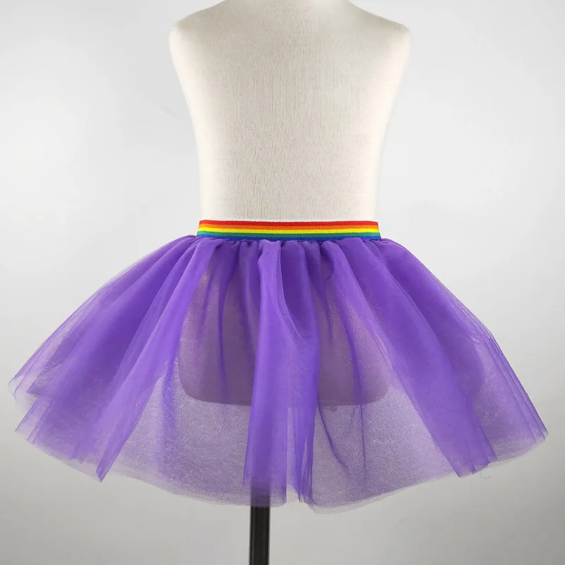 

Purple skirt Baby Girls Tutu Skirt Ballerina Pettiskirt Fluffy Children Ballet Skirts Party Dance Princess Girl Tulle clothes