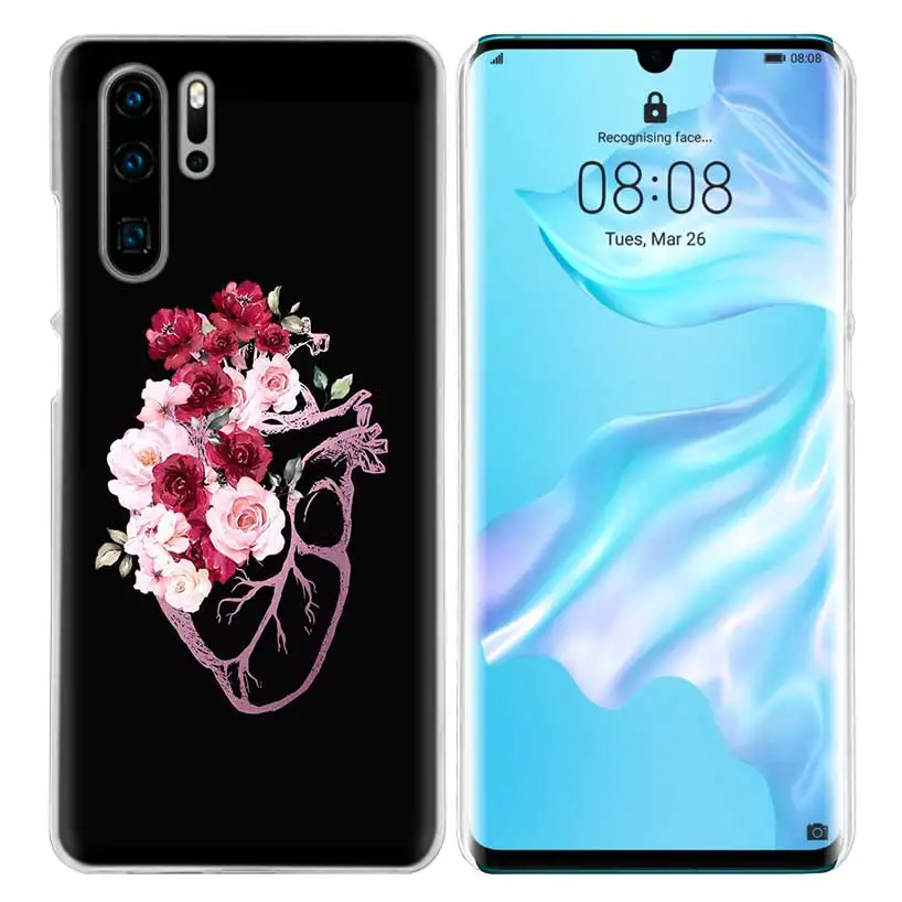 Жесткий Чехол для ПК huawei P30 P20 P10 mate 30 20 10 Nova 5 5i Pro Lite P Smart Z Plus человеческий головной убор