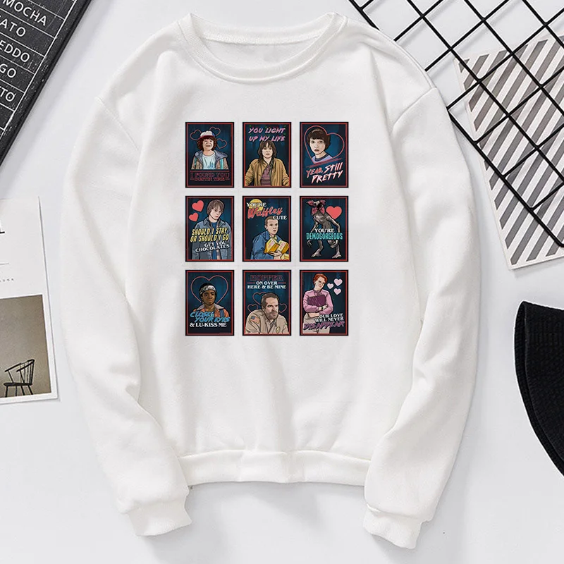Ulzzang/Модная Повседневная Женская худи 90s в готическом стиле, одежда странные вещи, осень, толстовка с буквенным принтом, толстовки с длинными рукавами - Color: 2588