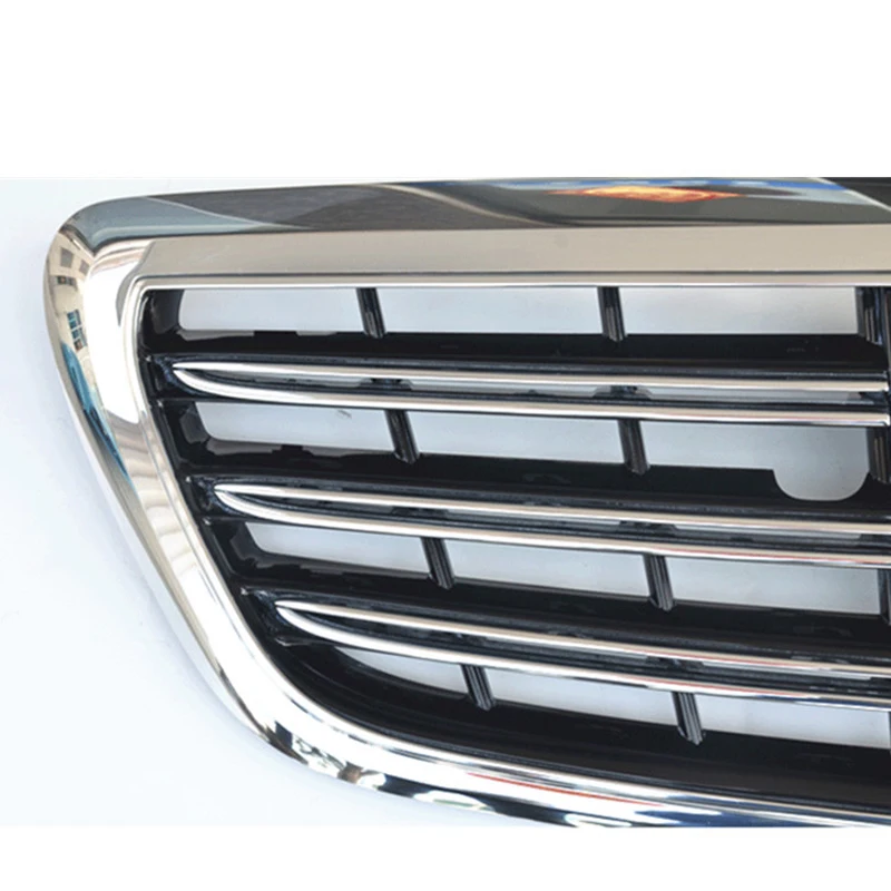 Автостайлинг средняя решетка для Mercedes Benz S Class W222 AMG S65 S300 S400 S500LABS Пластиковая