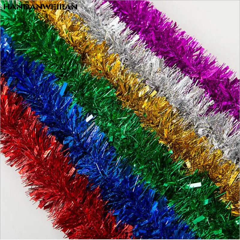 

5PCS/package Christmas Tops Wedding Flower Ribbons Christmas Tree Decoration Color Strip Wedding Room Ribbon Layout