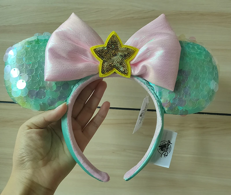 Shanghai Sakura Pink Resort Exclusive Minnie Ears Headband New