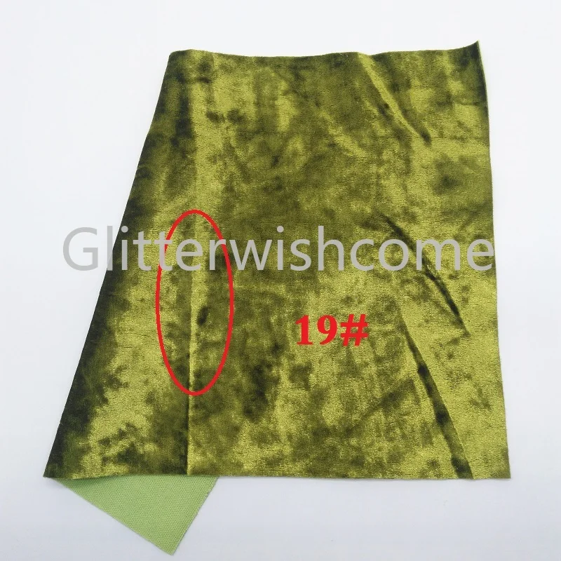 Glitterwishcome 21X29 см A4 размер винил для бантов бархатные тканевые листы для бантов, GM708B