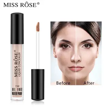 

Miss Rose Concealer Moisturizing Oil Control Long-lasting Liquid Foundation Face Palette Cover Dark Eye Circle Face Scar
