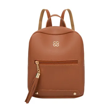 

Fashion Mini Backpack Women Bagpack Small Zipper Student School Backpack Mobile Phone Messenger Rucksack Mochila Feminina
