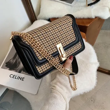 

Autumn And Winter Retro Bag 2020 New Korean Version Of Joker Messenger Bag Fashion Shoulder Bag Western Style Square Bag