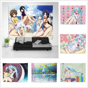 

Denpa Onna to Seishun Otoko Touwa Erio Tapestry Art Wall Hanging Sofa Table Bed Cover Home Decor Dorm Gift